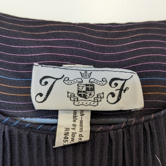 Vintage Blouson Floral Midi Dress - Picture 11 of 11